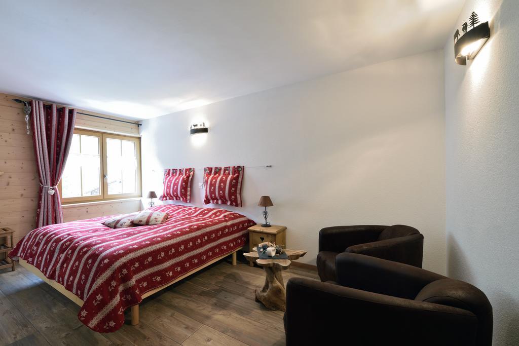 Hotel Les Mélèzes Haudères Habitación foto