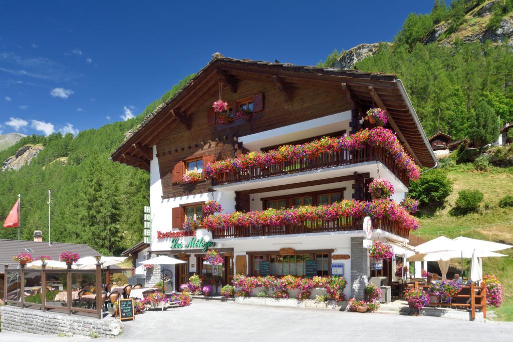 Hotel Les Mélèzes Haudères Exterior foto
