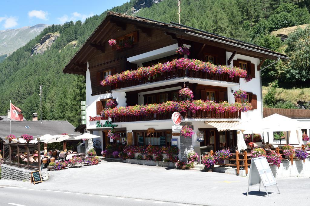 Hotel Les Mélèzes Haudères Exterior foto
