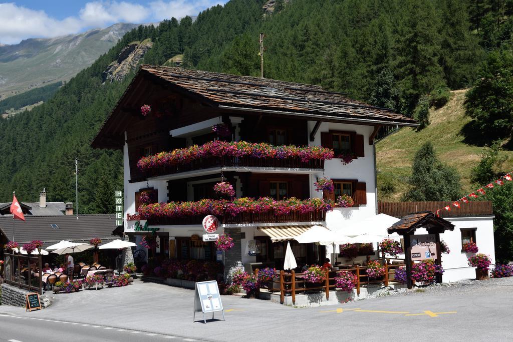 Hotel Les Mélèzes Haudères Exterior foto