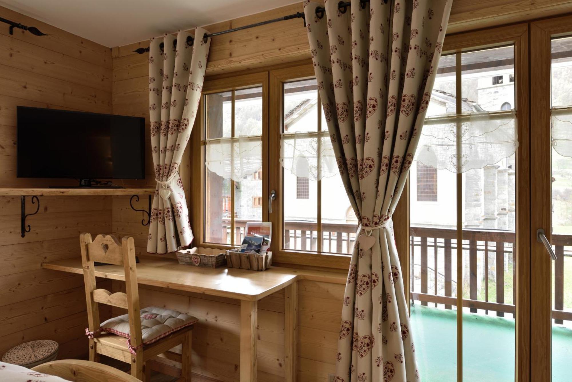 Hotel Les Mélèzes Haudères Habitación foto
