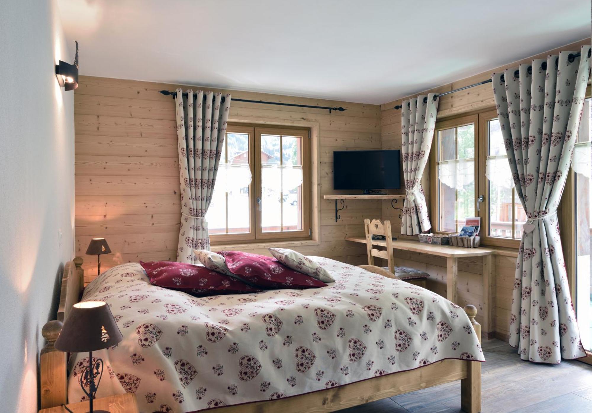 Hotel Les Mélèzes Haudères Habitación foto